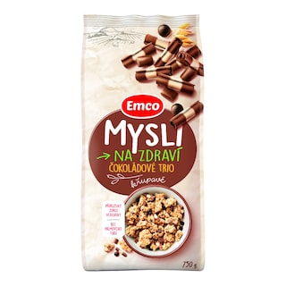Emco Mysli na zdraví Křupavé čokoládové trio