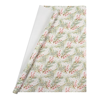 Albi Vánoční balicí papír motiv větviček a cesmíny