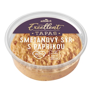 Albert Excellent Tapas Smetanový sýr s paprikou