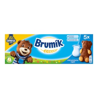 Opavia Brumík s náplní mléčnou