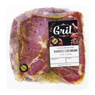 Albert Marinovaná krkovice s bylinkami