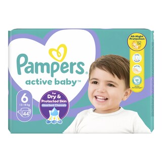 Pampers Active Baby pleny Giant, velikost 6