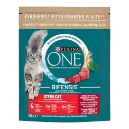 Purina One Sterilcat Bohaté na hovězí
