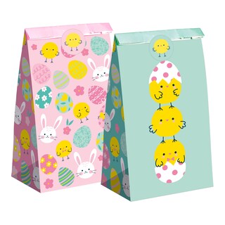 Albi Papírové sáčky s nálepkami, kuřátko