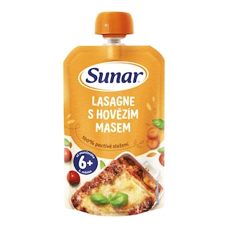 Sunar Příkrm lasagne s hovězím masem