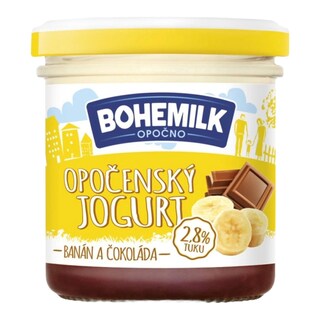 Bohemilk Opočenský Jogurt Banán-čokoláda