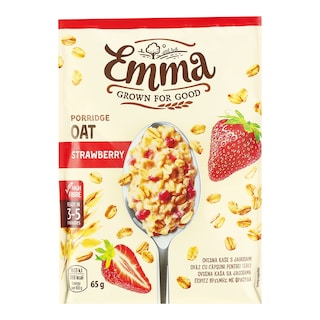 Emma Ovesná kaše s jahodami