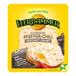 Leerdammer pepř, chilli plátky