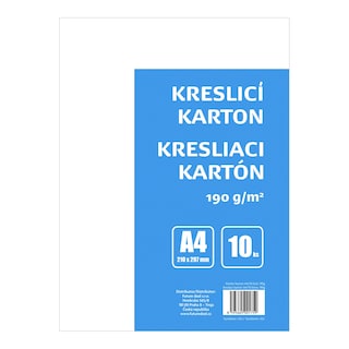 Kreslící karton A4 výkresový