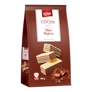 Kitbis Mini oplatky s kakaovou náplní