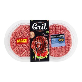 Albert Hovězí burgery Americano style