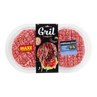 Albert Hovězí burgery Americano style