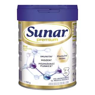 Sunar Premium 3 Batolecí mléko