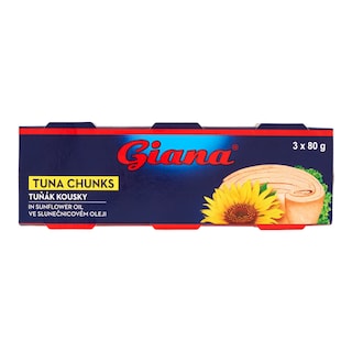 Giana Tuňák kousky ve slunečnicovém oleji