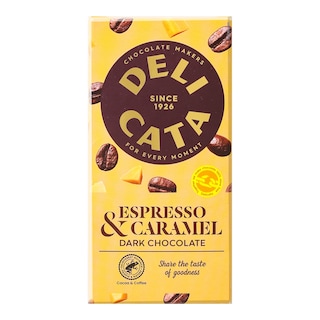 Delicata Hořká čokoláda Espresso a karamel