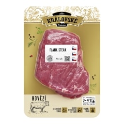 Královské hovězí flank steak