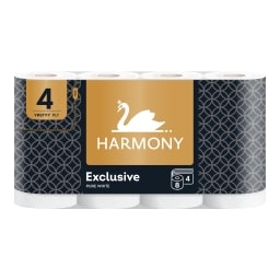 Harmony Exclusive Pure White toaletní papír