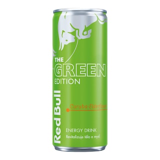 Red bull Green s příchutí Curuba a bezový květ
