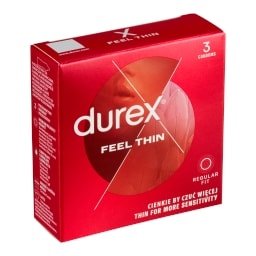 Durex Feel Thin Regular Fit kondomy