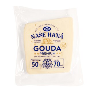 Naše Haná Gouda premium bloček