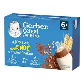 Gerber Cereal Mlíčko s kaší příchuť kakao