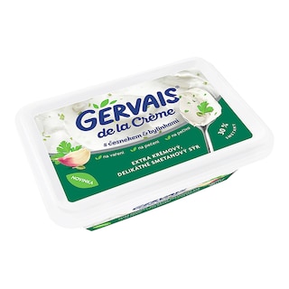 Gervais de la crème S česnekem a bylinkami