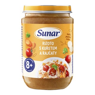 Sunar Příkrm rizoto s kuřetem a rajčaty