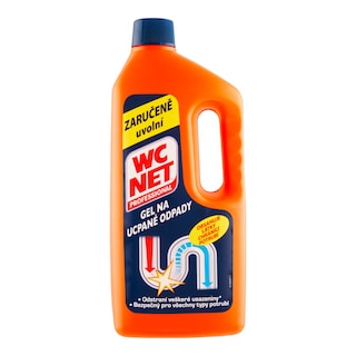 WC Net Professional Gel na ucpané odpady