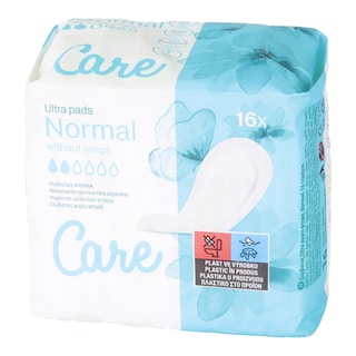 Care Vložky bez křidélek