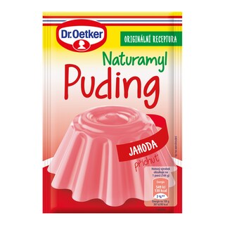 Dr. Oetker Puding Naturamyl jahodový