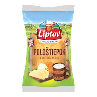 Liptov pološtiepok uzený  uzený sýr