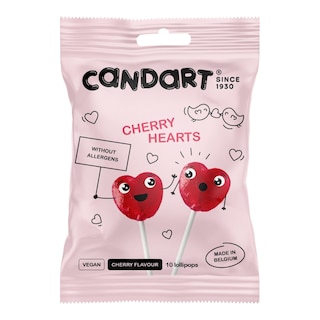 Candart Lízátka ve tvaru srdce