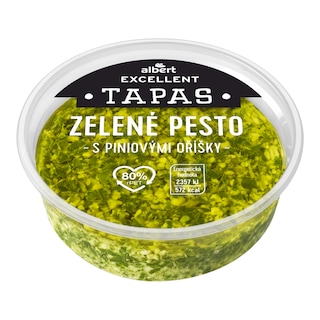 Tapas Zelené pesto s piniovými oříšky