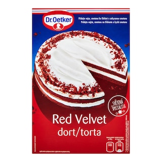 Dr. Oetker Red Velvet dort