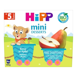 Hipp Bio Jablka s hruškami