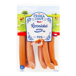 Česká chuť Párky libové/řeznické
