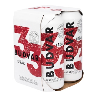 Budweiser Budvar 33 světlý ležák multipack