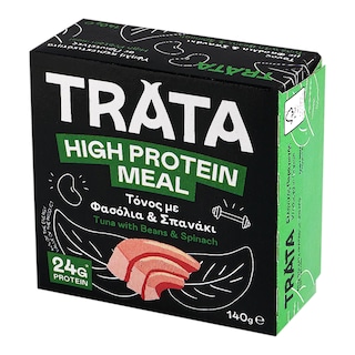 Trata High Protein Tuňák s fazolemi a špenátem