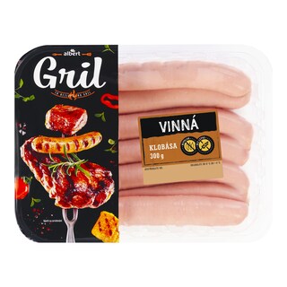 Albert Vinná klobása na gril