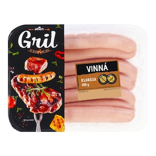 Albert Vinná klobása na gril