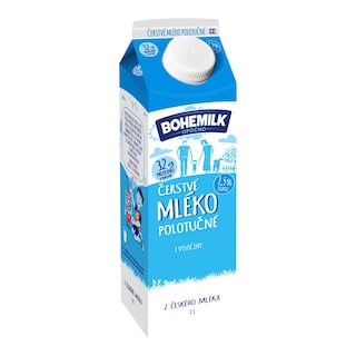 Moravia Čerstvé mléko polotučné