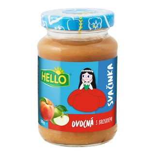 Hello Ovocná přesnídávka s broskvemi