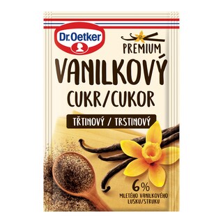 Dr. Oetker Třtinový cukr s vanilkovým luskem