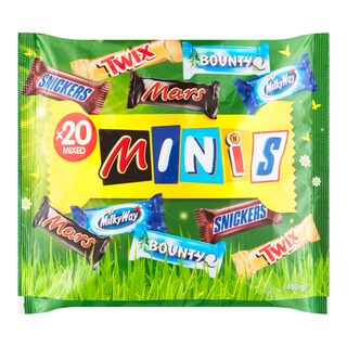 Mars Minis mix čokoládových tyčinek