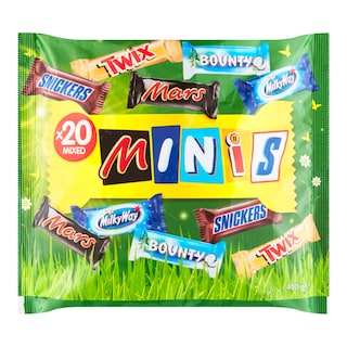 Mars Minis Mix čokoládových tyčinek