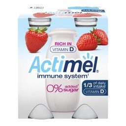 Actimel Probiotický nápoj bez cukru (mix)