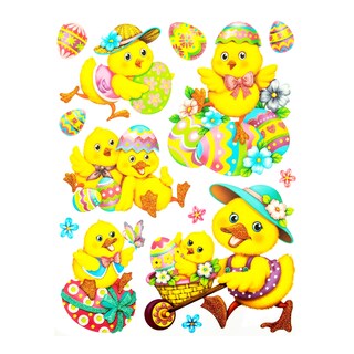 Fólie okenní velikonoční motiv