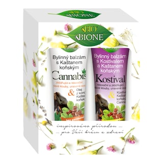 Cannabis Dárkový set bylinné balzámy