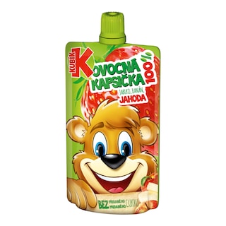 Kubík kapsička 100% jablko-banán-jahoda