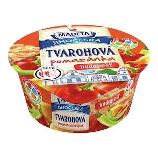Madeta Tvarohová pomazánka Budapešť